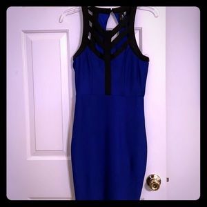 “Little black dress” in royal blue!